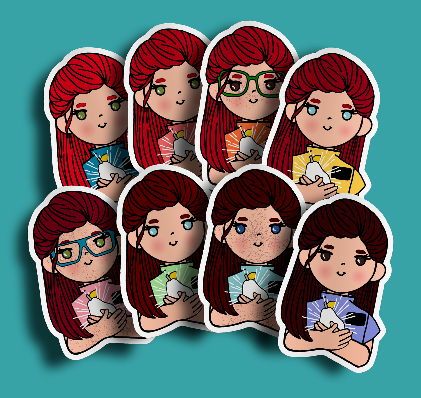 Fruit of Life 3.2 - Redhead Sister Missionary Sticker