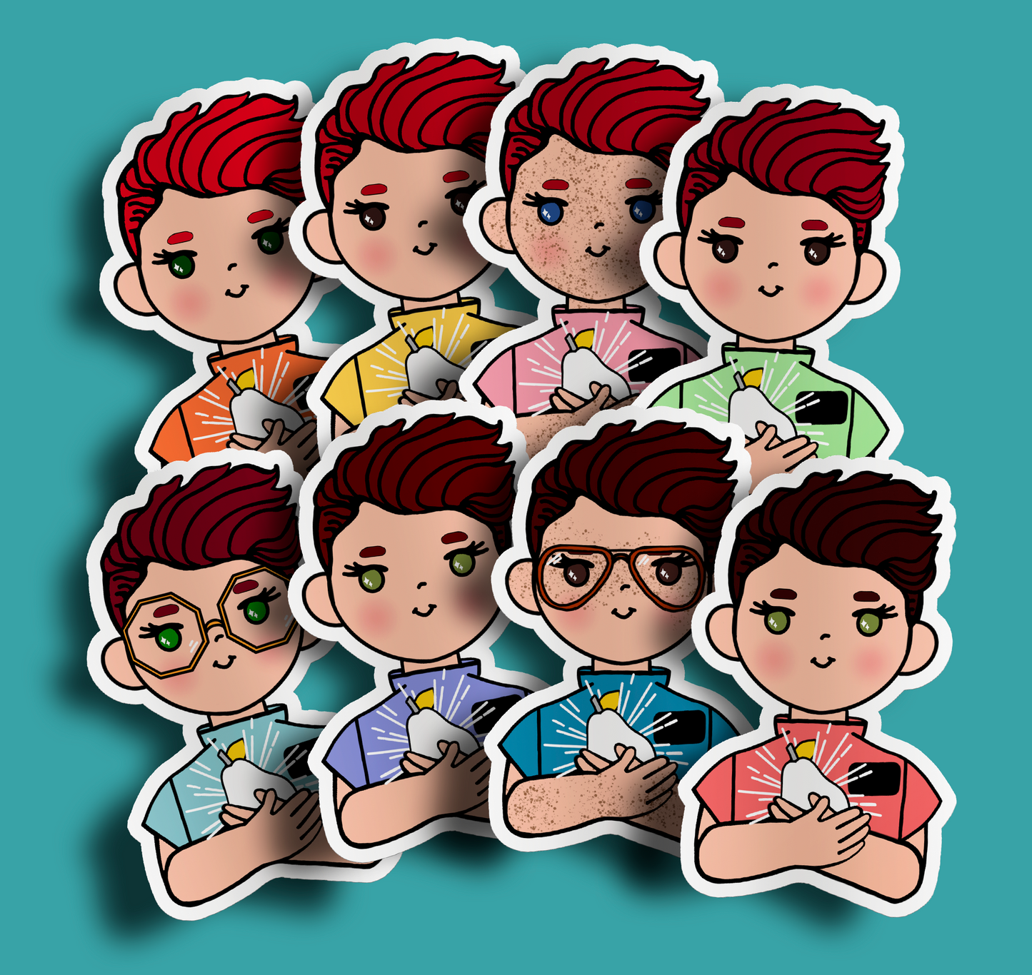 Fruit of Life 3.8 - Redhead Sister Missionary Sticker