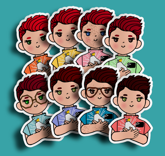 Fruit of Life 3.8 - Redhead Sister Missionary Sticker