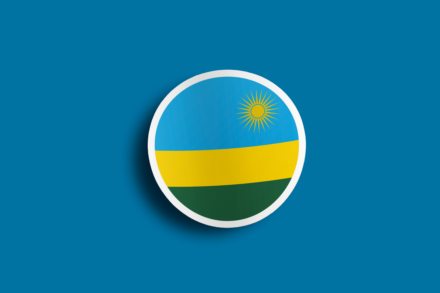 World Flag Stickers - Eastern Africa