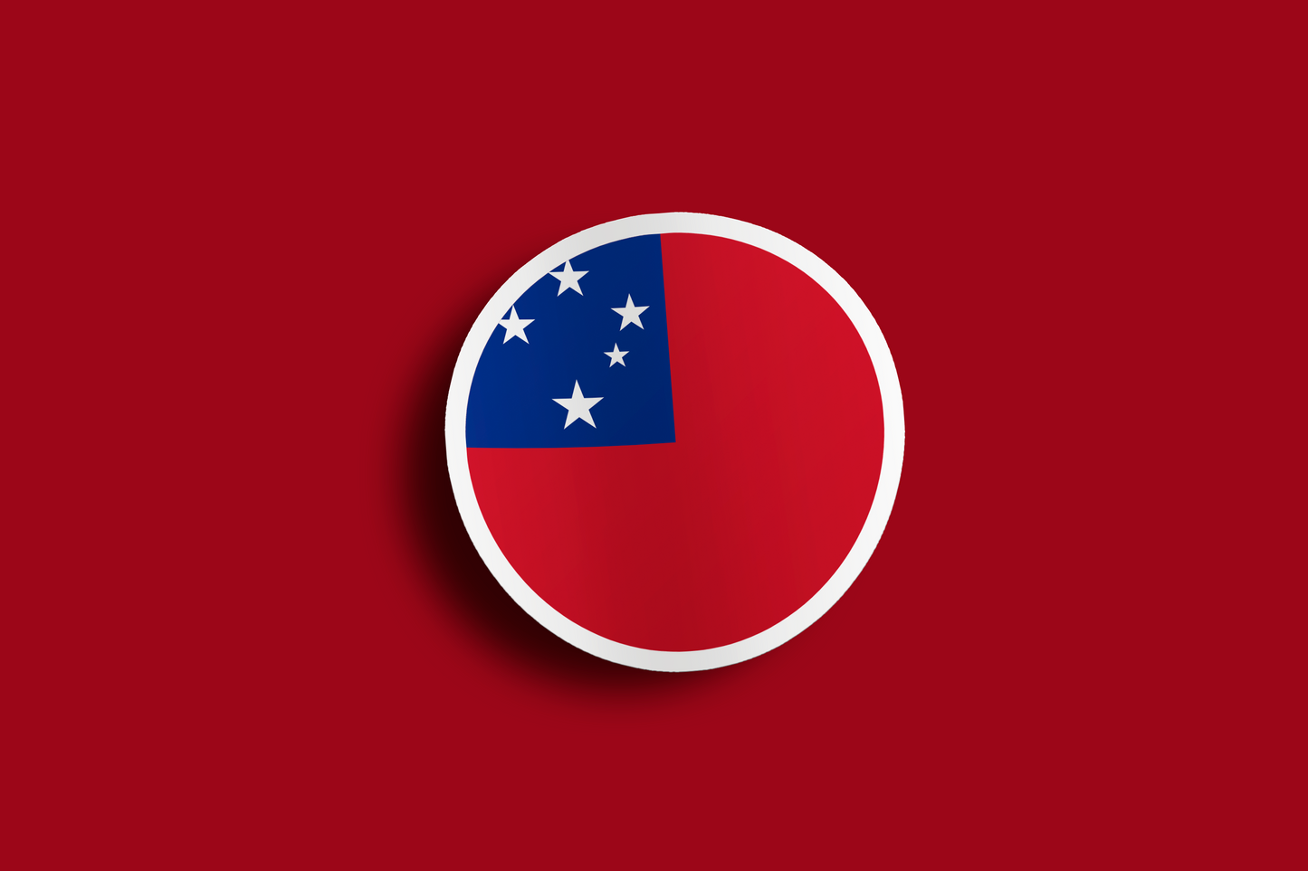 World Flag Stickers - Polynesia