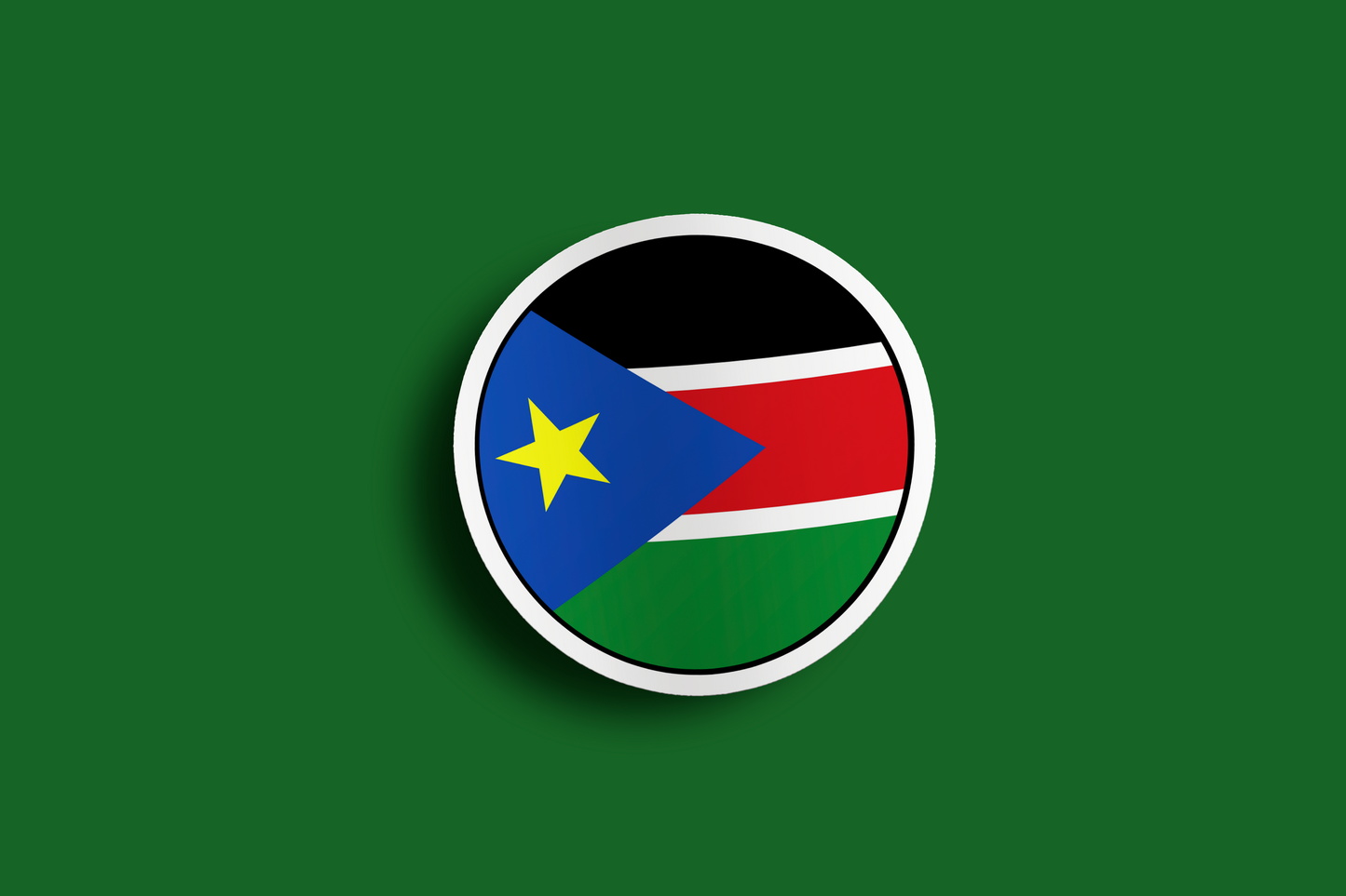 World Flag Stickers - Central Africa