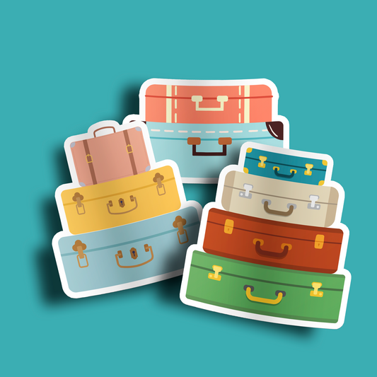 Luggage Set Sticker