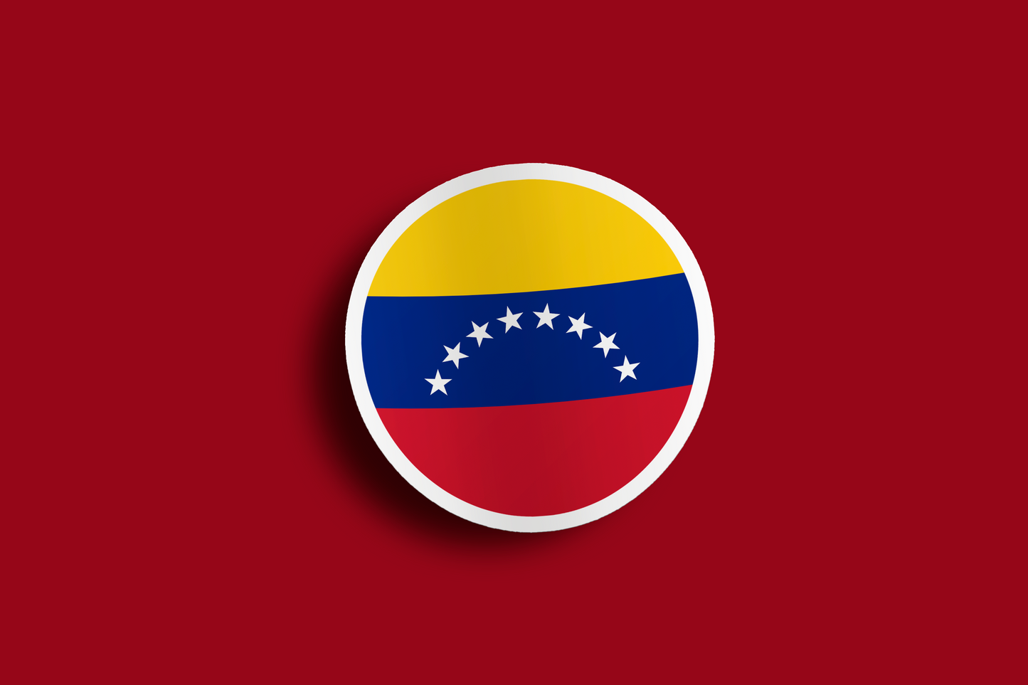 World Flag Stickers - South America