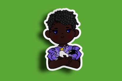 Fruit of Life 1.3 - Afro Sister Missionary Sticker