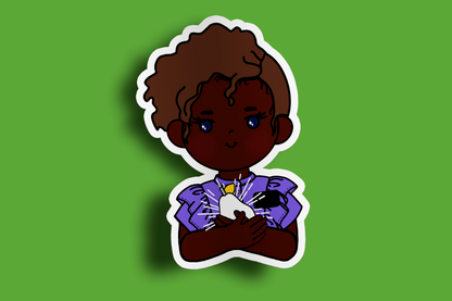 Fruit of Life 1.4 - Afro Sister Missionary Sticker